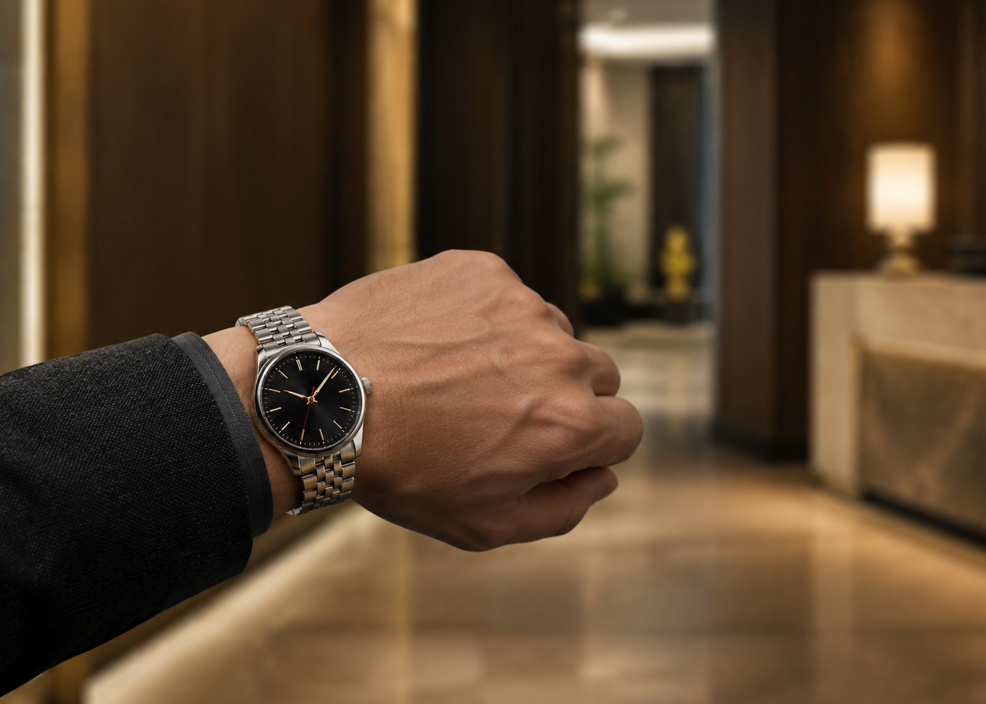 Chronova Meridian worn on wrist